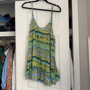 Multi color mini dress